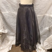Chelsea Nites Women&#39;s Polyester Long Black Skirt, Size 8 - £54.11 GBP