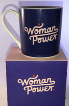 Coffee Mug Cup-“Woman Power”Office Work-Free Gift Wrap-3 1/2”H &amp; W-NEW-S... - $19.68