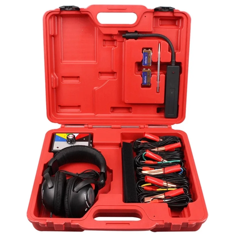 Six-Channel Electronic Stethoscope Kit for Auto Car Mechanics - £100.54 GBP