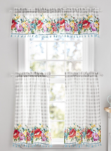 Pioneer Woman Sweet Romance Blossoms Kitchen Window Curtain Valance Tier... - $28.97