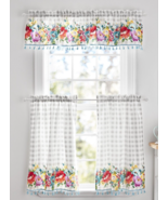 Pioneer Woman Sweet Romance Blossoms Kitchen Window Curtain Valance Tier... - $40.80 CAD
