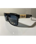Loc&#39;s brand, men&#39;s west coast style sunglasses with black frame and gray... - $9.50