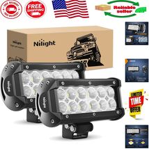 Dual 36W LED Light Bars for Maximum Visibility - Ideal for Off-Road Adve... - $36.62