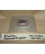 90 Cadillac Fleetwood Brougham RWD Door Panel Courtesy Light Lens Emblem... - $47.47 CAD