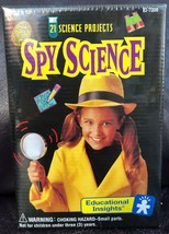 NEW sealed! Educational Insights 1993 Spy Science 21 Science Projects Ag... - $9.89