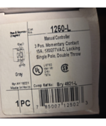 Pass Seymour 1250L Manual Control 15AMomentary Contact SPDT Locking - $490.19 MXN