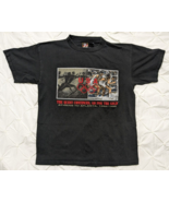 Vintage Atlanta Olympics 1996 Track And Field Racing T-Shirt Black Men&#39;s... - £31.15 GBP