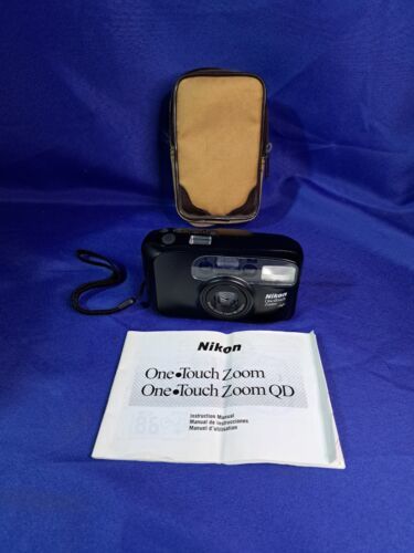 Primary image for Nikon One Touch Zoom AF 35mm Point & Shoot Film Camera 38-70mm Tested / W Bag
