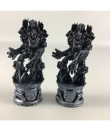 Transformers Chess Set Rook Replacement Game Pieces Silver Decepticon 2p... - $14.80