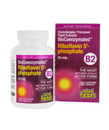 Natural Factors BioCoenzymated Vitamin B2 Riboflavin 5&#39;-Phosphate 50mg,3... - $16.27 CAD