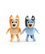 2pc Bluey &amp; Bingo Plush Toys - 28cm Soft Plushed Playable Cushion For Kids - $365.04 MXN