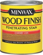 NEW MINWAX 22350 CHERRY INTERIOR OIL BASED WOOD FINISH STAIN - £20.47 GBP