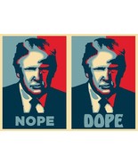 Donald Trump Poster Nope / Dope President Art Print Size 14x21&quot; 24x36&quot; 2... - £9.57 GBP+