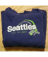 *RARE* Sweatshirt Seattles Taste The Boom HOODIE Seattle Seahawks Marshawn Lynch - $69.50