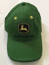 JOHN DEERE Baseball Cap Cary Francis Green Adjustable One Size 100% Cott... - $24.22