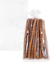 1000 Pack Clear Plastic Bread Bags 10&quot; x 8&quot; x 24&quot; Poly Gusseted Bags 1.0... - £118.35 GBP