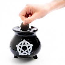 Witches' Brew Cauldron Money Bank - £20.05 GBP