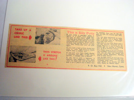 1959 Color Ad Silly Putty Ship Ahoy..What a Toy! New Haven, Ct - £6.48 GBP