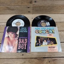 Miami Sound Machine 45 Record Bad Guy &amp; Conga Promo Record - £10.23 GBP