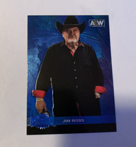 2022 AEW Metal Universe Blue Jim Ross #71 - £1.50 GBP