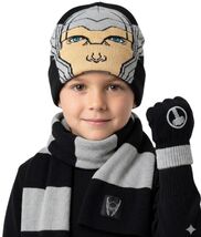 Marvel Avengers Thor Boys Cold Weather Set Beanie Hat Scarf Gloves 3pc G... - $16.82