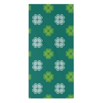 Mondxflaur Green Leaf Shamrock Hand Towels Absorbent for Bathroom 14x29 ... - £10.38 GBP