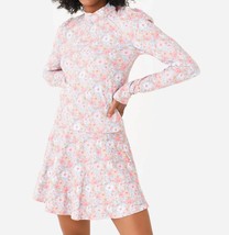 Byrdie Golf Social Wear park top in PINK FLORAL - size XS - £115.88 GBP