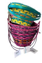 Set of 6 ASHLAND Easter Basket Panier - Multicolor - £21.11 GBP