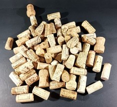 75 Used Natural Wine Corks Crafting Interior Design Projects Diff Sizes/... - $7.91