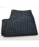 Ben Hogan Performance Black Gray Check Polyester Golf Shorts Flat Front ... - £15.79 GBP