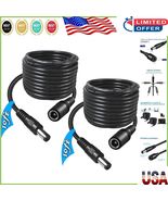 High-Quality 2-Pack 10FT DC Power Cables - Ideal for Security Cameras an... - $315.55 MXN
