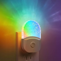 Night Lights Plug Into Wall [2 Pack], Color Changing Night Light For Kids, 8-Col - £14.06 GBP