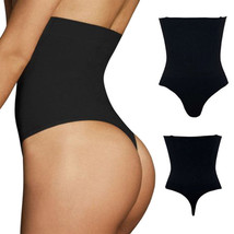 Damen String Tanga Bodyshaper figurformende Unterwäsche Bauchweg Miederslip Push - £9.82 GBP
