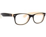 Ray-Ban Sunglasses Frame Only RB 2132 New Wayfarer 875 Black/Beige Italy... - $89.99