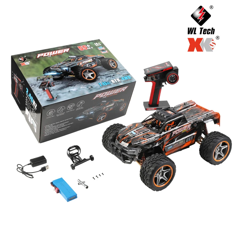 WLtoys 104016 104018 104019 1/10 4x4 Remote Control Cart 4WD 55KM/H Off-... - $1,020.00