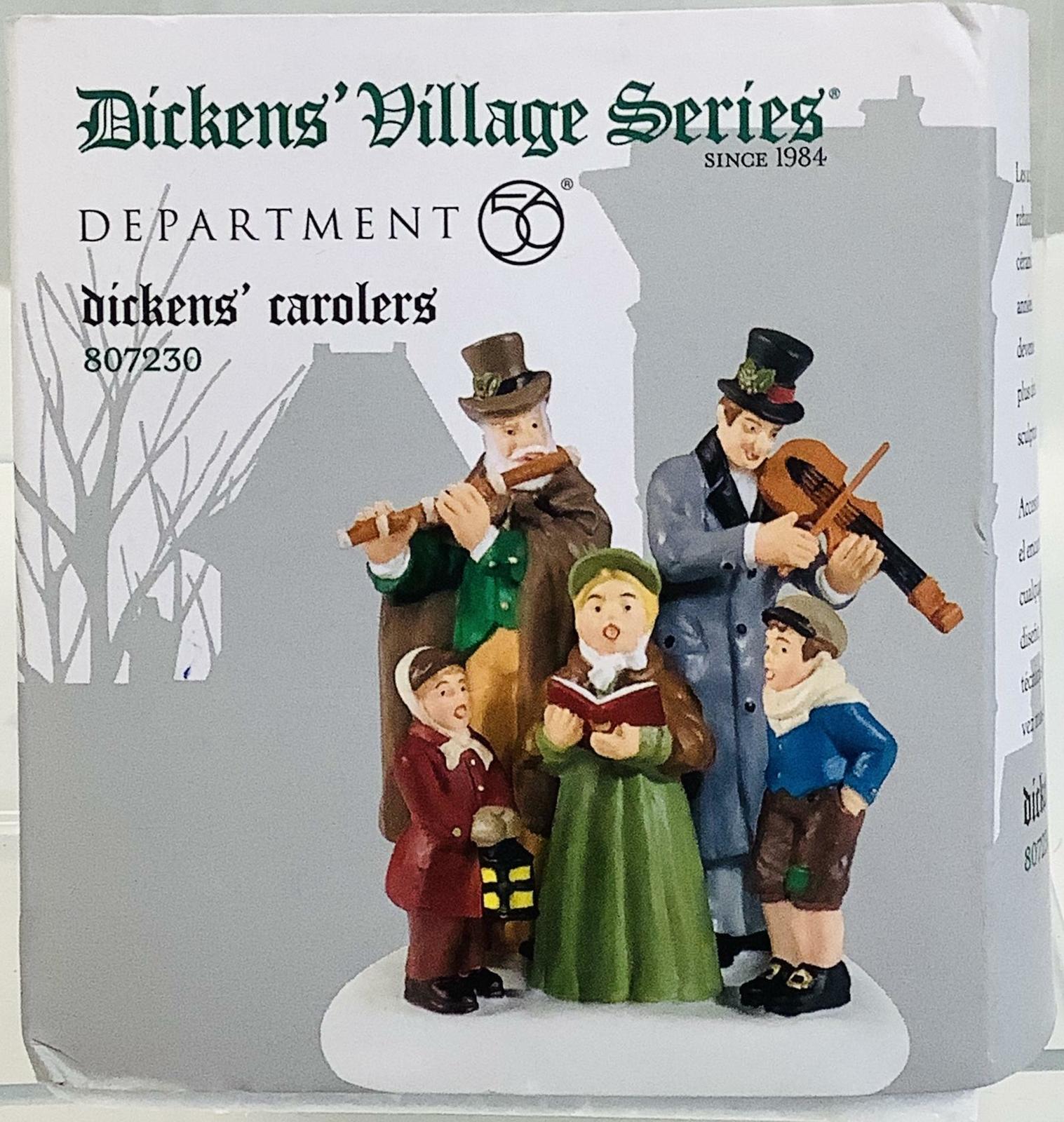 Primary image for Department 56 Dickens' Village Carolers Accessory Figurine~Nostalgic~807230
