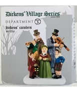 Department 56 Dickens&#39; Village Carolers Accessory Figurine~Nostalgic~807230 - $1,317.03 MXN