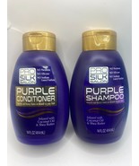 PRO SILK SALON Purple Shampoo And Conditioner With Coconut Oil &amp; Shea Bu... - $364.10 MXN