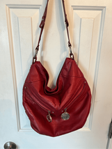 Tignanello 20th anniversary red leather shoulder bag - $43.56