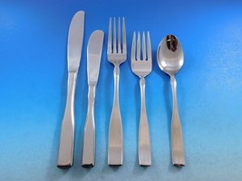 Delta Airline Stainless Steel Flatware Set for 4 Service 19 Pieces Estate - £470.86 GBP
