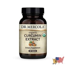 Dr. Mercola Organic Curcumin Extract, 90 Servings (90 Tablets), Provides 24 Time - $149.46