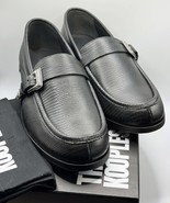 The Kooples Men&#39;s Leather Loafers with Western Buckle, Black Size 43 (US... - $2,753.92 MXN