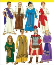 Child's Easter Xmas Biblical Passion Of Christ Play Costumes Sew Pattern 3-6 - $16.99