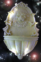 HAUNTED WALL CERAMIC LION DOMINATION SUCCESS HIGHEST LIGHT COLLECTION MAGICK image 2