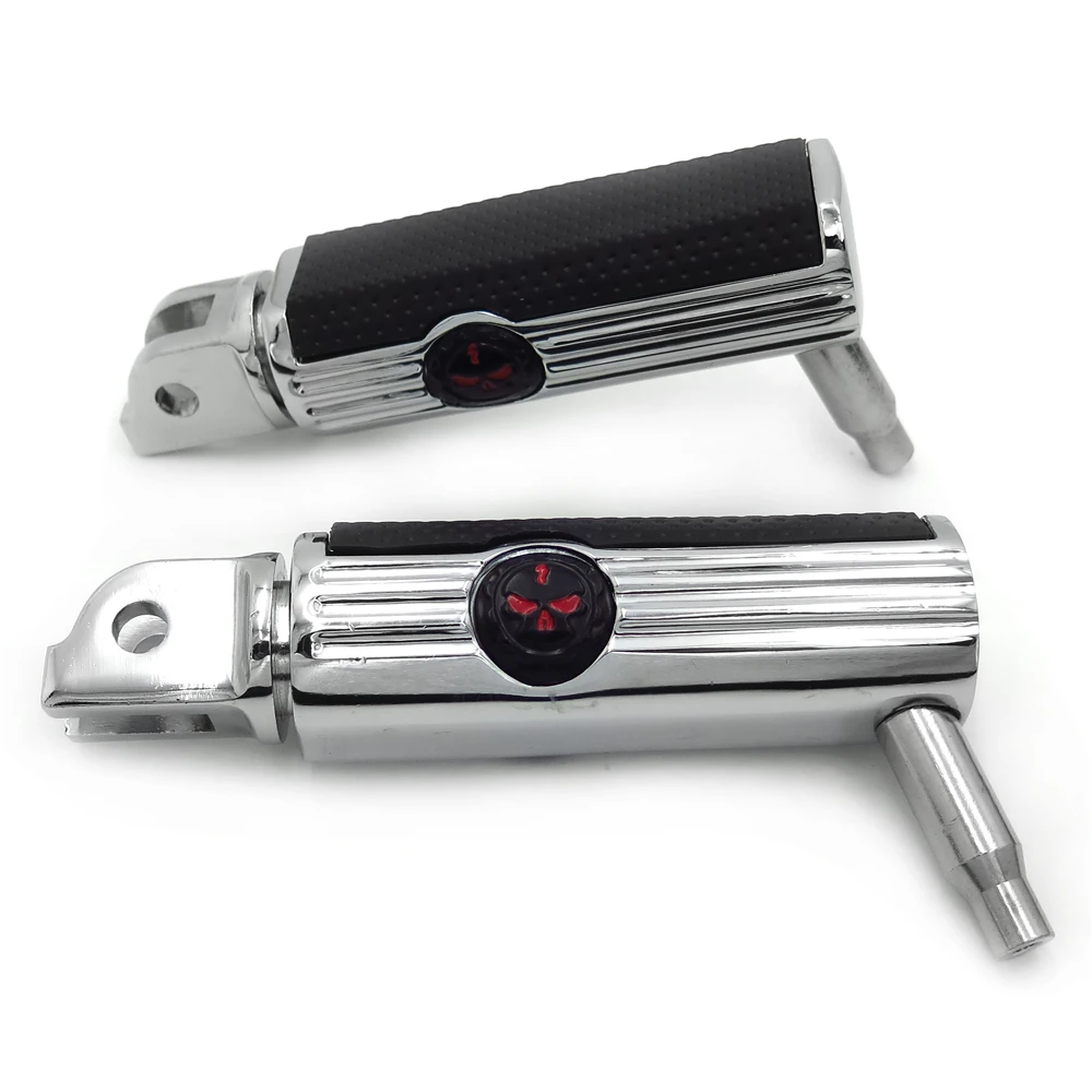 Aftermarket Free Shipping Defiance Rider Footpegs Black Anodized  Harley 18-19 B - £207.39 GBP