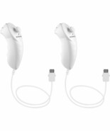 White Nunchuck Controller Remote Replacement For Nintendo Nunchuk Wii, 2... - €27,38 EUR