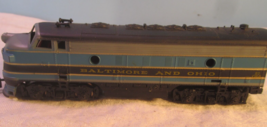 Vintage Baltimore And Ohio Blue Silver Life Like Locomotive Train Ho Scale - £25.17 GBP