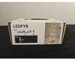 Ikea LED Ledfyr String 12 Mini White Lights Indoor Battery Operated Unused - £12.60 GBP