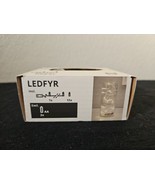 Ikea LED Ledfyr String 12 Mini White Lights Indoor Battery Operated Unused - £12.61 GBP