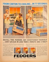 Fedders Air Conditioning From Carton to Cooling 77 seconds-1961 Vintage ... - $9.74